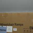 Black Aluminum Ramp 3FT, With Non-Slip Surface Wheelchair Ramp, Folding Portable Wheelchair Ramps for Home Steps,Scooter Ramp for Car, Stairs, Doorways, Curbs, 800 LBS Weight Capacity, 28.3" W x 36''L (3FT(Using height 3-9''))