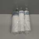 Pack of 3 LainNeala 40 Counts 4 Gallon Small Drawstring Trash Bags, Small Garbage Bags Code a fit 10-15 Liter, 3.5-4 Gal Mini Trash Bag, White Trash Bin Liners for Home Office Kitchen Bathroom Bedroom