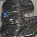 Everlasting Comfort Doctor Recommended Memory Foam Seat Cushion for Office Chairs & Car - Ergonomic Office Desk Accessories - Cushions for Tailbone Pain Relief, Sciatica & Back Support Pillow (Large, 01. Black)