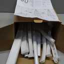 2 Pack Smart Christmas Cone Tree Light - 5FT 130 LED & 6FT 154 LED Artificial Tree with Star Topper, Music Sync, DIY RGB Light Show for Indoor/Outdoor Decorations (RGB - APP Control)