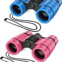 ESSENSON Binoculars for Kids Toys Gifts for Age 3-12 Years Old Boys Girls Kids Telescope Outdoor Toys for Sports and Outside Play Hiking, Bird Watching, Travel, Camping, Birthday Presents (Set of 2)