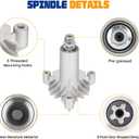 Aeagle 130794 Rebuild Kit for Husqvarna Craftsman LT1000 LT2000 LT3000 42" Deck(only 3-Hole Spindle), Includes 2 Spindles 532130794, 2 Blades 134149, 95" 144959, 2 Idlers 131494 173437