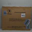 PJYuCien Dog Playpen with Bottom Pad - Metal Foldable Exercise Pen, 8 Panels 30" H x 24" W Indoor Outdoor Pet Fence Puppy Crate Kennel, Gray (Grey)