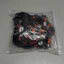 Mesh Sheer Bell Sleeve Gothic Tops for Women Goth Blouses Vintage 1950s Ilusion Punk Victorian Blouse Halloween Casual Shirts (Medium, Floral)