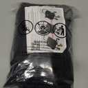 IvyWind Baby Car Seat Cover, Universal Winter Carseat Cover for Babies with Breathable Mesh Window, Cozy and Warm Infant Car Seat Covers for Cold Weather, Kick-Proof Carseat Canopy for Boy Girl, Black