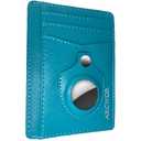 ARCWOR Slim Wallet AirTag Holder Minimalist Front Pocket RFID Blocking Men and Women Leather Wallets