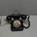 Retro Telephone, TelPal Black Corded Telephones of 1930s, Vintage Landline Home Phone, Decorative Old Fashion House Phones, Wired Analog Phone for Home/Office/Hotel/School