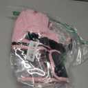 Soft Inflatable Dog Cone for Surgery Recovery, Protective Dog Donut Collar with Shield to Stop Licking Wounds, 2-in-1 Patented Comfort Blow-Up Collar for Small and Medium Pets (Pink, M)