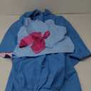 Godmother Costume for Women Adult Halloween Outfit Plus Size Girls with Dress Hooded Cloak Cape for Cosplay Party (Medium)