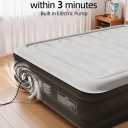 CHILLSUN 2026 Upgraded King Air Mattress with Built in Pump, 18" Raised Comfort Blow up Mattress, Luxury Air Bed Inflatable Mattress for Guests & Home, Colchones Inflables AirBed 800lbs Max