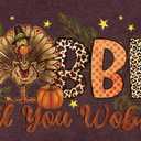 Thanksgiving Shirt for Women Funny Turkey T-Shirt Cute Colorful Turkey Tee Tops Casual Fall Shirts (Red, M)