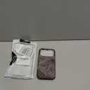 Jusy Compatible with MagSafe Polka Dot Case for iPhone 17 Pro, Cute Aesthetic Polka Dots Magnetic Phone Case, Soft TPU and Hard PC Protective Phone Cover for Women Girls（Shiny） - Brown