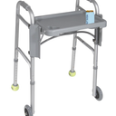 Drive Medical 10125 Walker Tray with Cup Holders, Gray