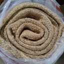 Natural Jute Area Rug 9'x12' Hand Braided Farmhouse Rug Living Room Bedroom