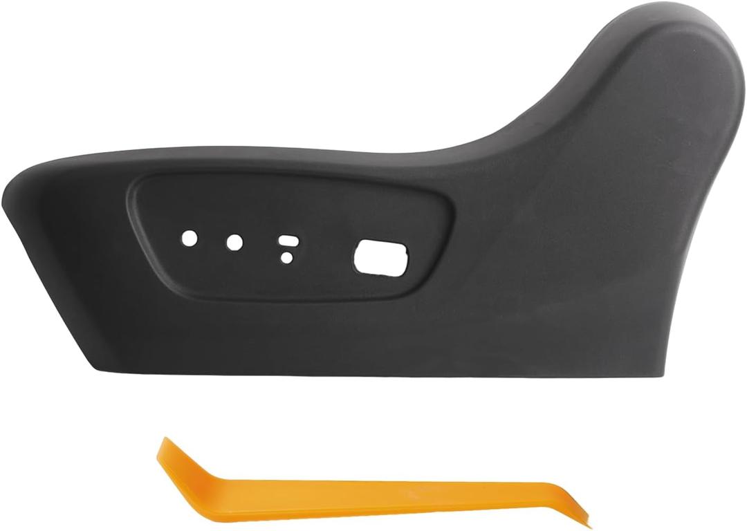 Driver Seat Trim Panel Fit for Nissan Rogue 2014 2015 2016 2017 2018 2019 2020 Front Seat Outer Finish Panel Left Replaces 87380-4BB3A 873804BB3A