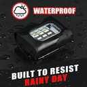 Running Lights 4 Pack Safety Jogging LED Light for Runners and Joggers High Visibility Reflective Running Gear with USB Charging Line and Strong Magnetic Clip for Night Running Walking Hiking