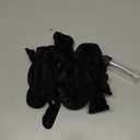 LitBear Heatless Curls Overnight, 2 Sizes of Soft Hair Rollers for Women with Bonnet to Sleep In, No Heat Hair Curlers Set with Scrunchies and Clips, for Long and Medium Hair (Black)