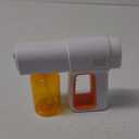 Professional Disinfectant Fogger Machine, 380ml Wireless Nano Sprayer Gun Handheld Sanitizer Fogger, Blue Light Foggers for Touchless Sanitization (Orange)