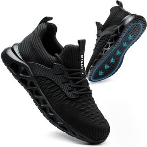 Non Slip Steel Toe Shoes for Men Women Comfortable Work Shoes Lightweight Safety Composite Toe Shoes (12 Women/10.5 Men, Black) Non Slip Steel Toe Shoes for Men Women Comfortable Work Shoes Lightweight Safety Composite Toe Shoes (12 Women/10.5 Men, Black)