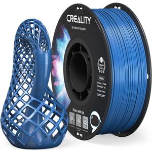 Creality ABS 3D Printing Filament 1.75mm, Excellent Resistance, Odorless Non-Toxic, Stability, Tough, 1kg(2.2lbs) ABS Filament 1.75 for 3D Printer (Blue)