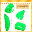 12 Pcs Large Inflatable Bananas Props 26 Inch Blow Up Banana Big Gaint Banana Bachelorette Party Game PVC Banana Balloon for Bridal Shower Engagement Summer Water Pool Toys (Green)