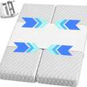 Bed Bridge Twin to King, Extra Long Bed Converter with Metal Button and Fixing Straps.Split King Gap Filler for Adjustable Bed.Bed Bridge for Babies,Guests,Couples (23151cm (9120 inch))