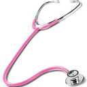 Prestige Medical Dual Head Stethoscope, Hot Pink, 3.6 Ounce