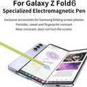 SHIEID Galaxy Z Fold 6 S Pen Fold Edition, Slim Replacement S Pen with Anti-Mistouch Technology, Compatible with Samsung Galaxy Z Fold 6/Z Fold 5/Fold 4/Fold 3 + Tips/Nibs, Green
