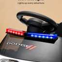 Licensed Dodge Police Electric Ride on Car for Toddlers 1-3 w/Lights & Horn, 30.71 x 16.54 x 17.32 inches