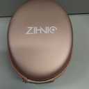 ZIHNIC Bluetooth Headphones Over-Ear, Foldable Wireless and Wired Stereo Headset Micro SD/TF, FM for Cell Phone,PC,Soft Earmuffs &Light Weight for Prolonged Wearing(Rose Gold)