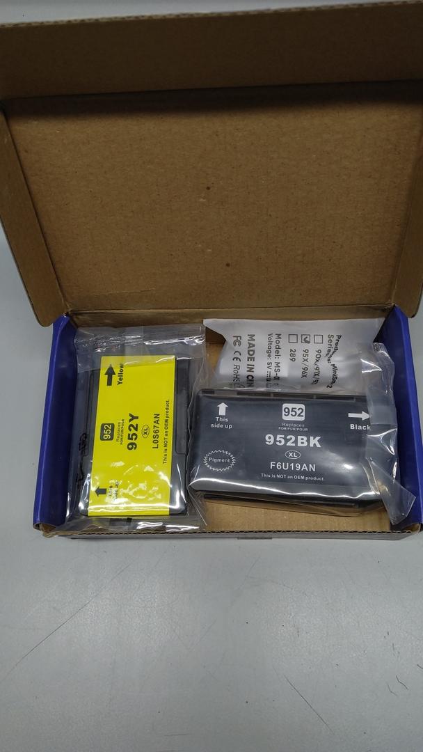 Compatible 952XL Ink Cartridges Combo Pack Replacement for 952 XL Color Cartridge Use with Officejet Pro 8720 8702 8710 7740 7720 8725 8715 8210 8740 (4-Pack, Black,Cyan,Magenta,Yellow)