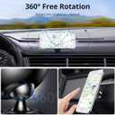 SYNCWIRE Magnetic Car Phone Holder for Dashboard, Cell Phone Car Kits, 360° Adjustable Magnet Cell Phone Mount Compatible with iPhone, Samsung, LG, GPS, Mini Tablet and More