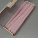10 Inch Pale-Pink Taper Candles for Home Decoration, 10 Pack Unscented Candlesticks for Dinner Wedding Party, Smokeless and Dripless Candle Sticks