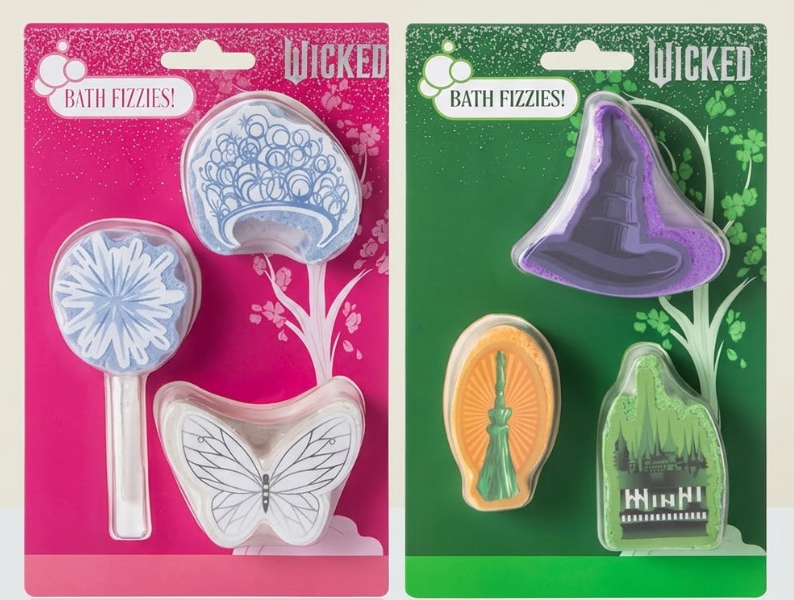 WICKED Bath Fizzies - Pack of 4