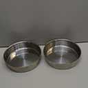 E-far 8 Inch Cake Pan Set of 2, Stainless Steel Round Baking Pans Tins Mold - Non-Toxic & Leak-Proof for Birthday Wedding Layer Tiered Cake, Easy Clean & Dishwasher Safe