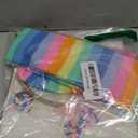 Lollipop Costume Women's Set, Candy Costume for Carnival with Hairband, Earrings, Necklace, Gloves and Overknees