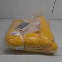 TESICA 19" x 19" Outdoor Indoor Rocking Chair Cushion Replacement Cushions Yellow Seat Pads Patio Chair Seat Pads for Porch, Garden