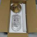 LMQNINE Gold Pendant Light Fixture Pendant Lighting Modern Pendant Light, Mini Crystal Chandeliers, Pendant Lights Kitchen Island Dinning Room Bedroom (1-Light)