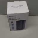 Humidifiers for Bedroom, 2.0L Cool Mist Humidifier for Home Plant and Baby Nursery, Quiet Ultrasonic Humidifier with 360 Nozzle, Auto Shut-Off, Filterless, Black