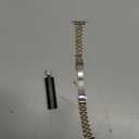 MioHHR Slim Metal Band Compatible with Apple Watch Band, Size: 38mm/40mm/41mm/(42mm-series 11 10),Stainless Steel iWatch Bands for Women,Silver/Gold