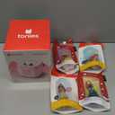 Toniebox 2 Audio Player Disney Princess Bundle for Kids 3+ with Ariel, Moana, Merida, and Belle - Cloud Pink