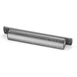 khtumeware 5 Pack 5"(128mm) Vintage Drawer Pulls Antique Pewter Cabinet Bin Cup Pulls Kitchen Hardware Iron Cabinet Handles Drawer Handles Knobs. (Cup Pulls 5" Hole Center, Antique Pewter)