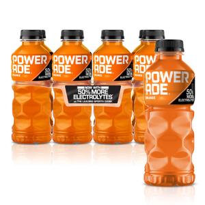 POWERADE Sports Drink Orange, 20 Ounce (Pack of 8) Best By: MAY/04/26