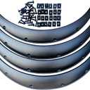 4pcs Large Universal Car Fender Flares Wide Body Kit