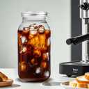 64 oz Mason Jar Wide Mouth,3 Pack Large Half Gallon Mason Jars with Airtight Lid,Big Glass Jars for Canning,Pickling,Fermenting,Storing