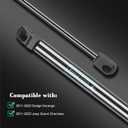 Vurkcy 2 PCS Front Hood Struts Shocks Lift Supports Gas Spring Fit for 2011 2012 2013 2014 2015 2016 2017 2018 2019 2020 2021 2022 Jeep Grand Cherokee/Durango, Replaces 6485 SG214069
