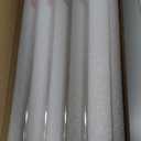 4-Pack 12.2 Reusable 40oz Tumblers Straws, Long Glass Straw with Charms, Pink Bow Replacement Tall Straws/12 in' Cleaning Brush, Coffee,Smoothies, Milkshake, Matcha Lattes, Aesthetic Gift