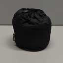 MLVOC Neck Pillow for Traveling, Upgraded 100% Pure Memory Foam Travel Neck Pillow for Airplane Flight Sleep, Breathable & Machine Washable Cover, Travel Kit with 3D Eye Mask, Earplugs & Bag, Black