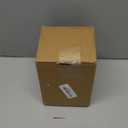 Battery Operated Lamp with Timer, Small Decorative Table Lamp Ambient, Glass Cordless Lamps Bedside Battery Powered Lamp for Bookshelf, Entryway Wave Design-Amber