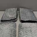 4 Pack Self Warming Cat Bed Mat Self Heating Pad for Dog Extra Warm Winter Pet Pad Washable Thermal Pads Mats for Pets Indoor Outdoor(Gray,16 x 20 Inch)